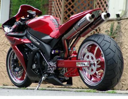 yamaha R1 drag